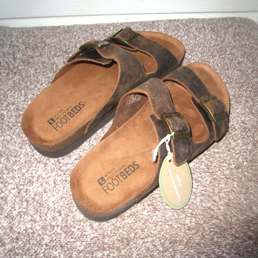 Women's White Mountain Footbeds Sandals